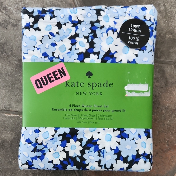 Kate Spade Queen Sheet Set